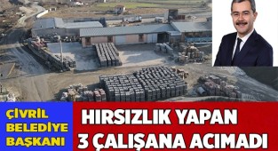 Hurdaların eksildiğini fark eden Başkan, hırsızlık yapan 3 personelini yakalattı