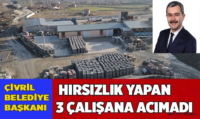 Hurdaların eksildiğini fark eden Başkan, hırsızlık yapan 3 personelini yakalattı