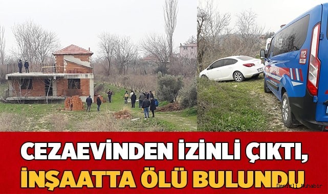 İnşaatta ölü bulundu
