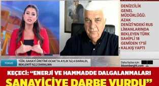 Keçeci: 'Sanayi üretiminin verileri eksi yönde'