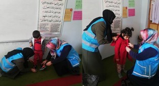 ‘Kış Bayramı’nda çocuklar ısındı