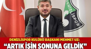 Mehmet Uz, 'Her şey yeni başlıyor'