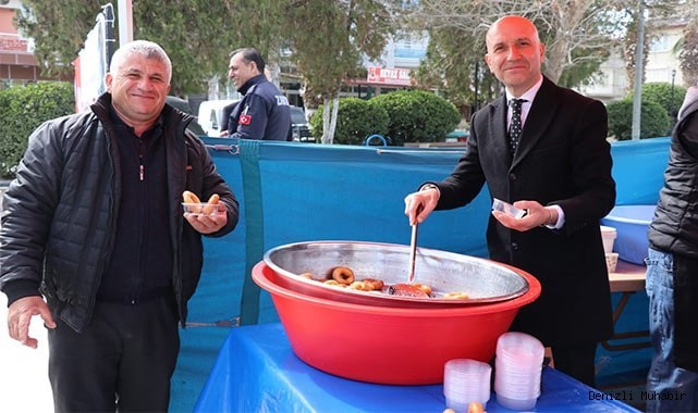 Sarayköy Belediyesi'nden şehitler için lokma hayrı
