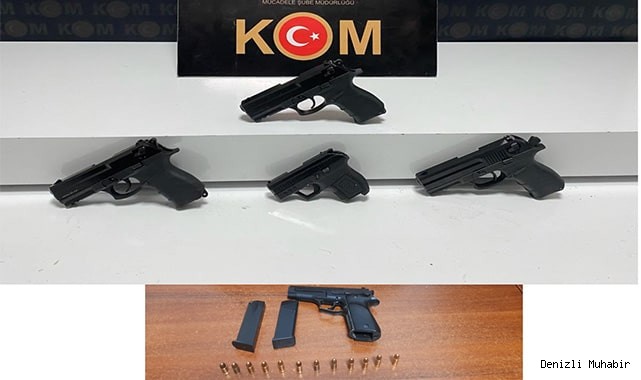 Silah kaçakçıları operasyonla yakalandı