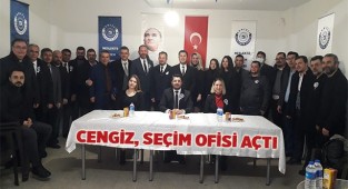 SMMM CENGİZ, SEÇİM OFİSİ AÇTI
