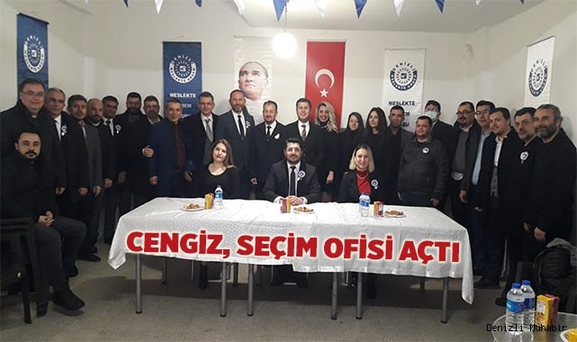 SMMM CENGİZ, SEÇİM OFİSİ AÇTI