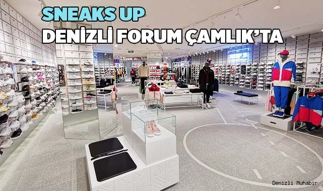 SNEAKS UP 31. MAĞAZASI İLE FORUM ÇAMLIK'TA