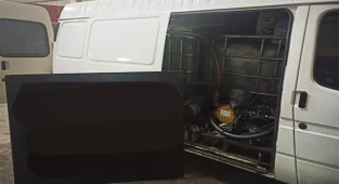 Tank içerisinde gizlenen 2 ton 800 litre kaçak akaryakıt ele geçirildi