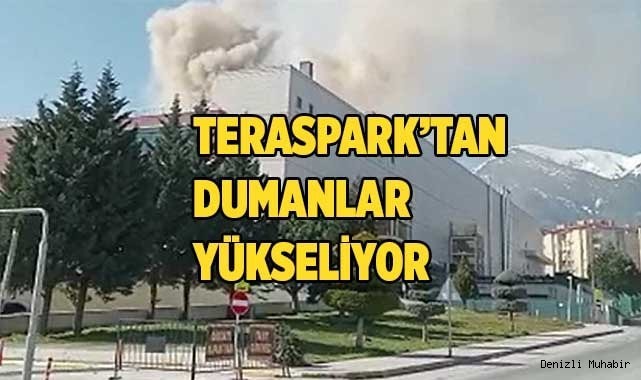 Teraspark'tan dumanlar yükseliyor
