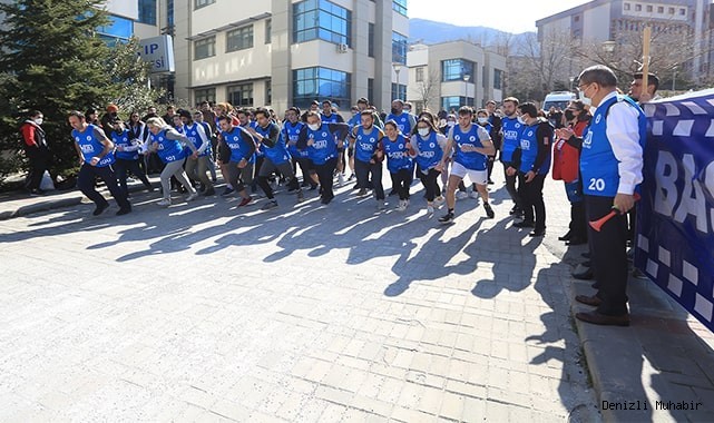 Tıp Bayramında Koşunun Startı ve Madalyalar Rektör Kutluhan’dan