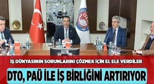 YENİ PROJELERDE İŞ BİRLİĞİNE YÖN ÇİZDİLER