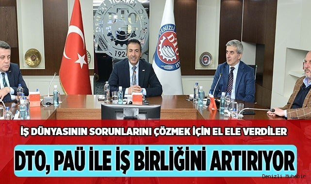 YENİ PROJELERDE İŞ BİRLİĞİNE YÖN ÇİZDİLER
