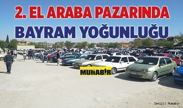 2. el oto pazarında yoğunluk yaşanıyor