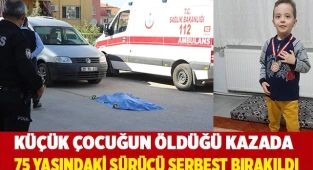 75 yaşındaki sürücü serbest bırakıldı