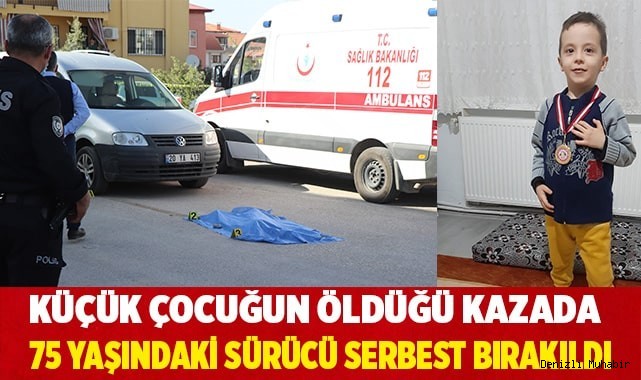 75 yaşındaki sürücü serbest bırakıldı