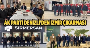 Ak Parti Denizli'den İzmir Çıkarması