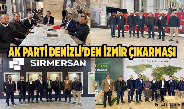 Ak Parti Denizli'den İzmir Çıkarması
