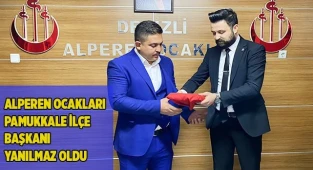 Alperen Ocakları Pamukkale İlçe Başkanı Yanılmaz Oldu