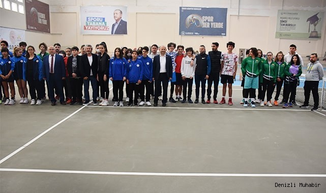 Anadolu Yıldızlar Ligi Tenis Grup müsabakaları başladı