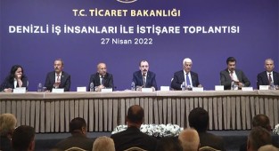 Bakan Muş iş dünyası temsilcileriyle bir araya geldi