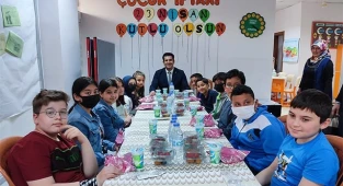 BAŞKAN GÜNGÖR 23 NİSAN ULUSAL EGEMENLİK VE ÇOCUK BAYRAMI’NDA İFTARINI ÇOCUKLARLA AÇTI