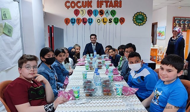 BAŞKAN GÜNGÖR 23 NİSAN ULUSAL EGEMENLİK VE ÇOCUK BAYRAMI’NDA İFTARINI ÇOCUKLARLA AÇTI