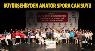 Başkan Zolan’dan 179 amatör spor kulübüne 2.000.000 TL destek