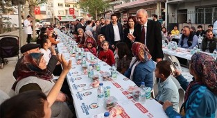 Büyükşehir ramazan geleneğini sürdürüyor