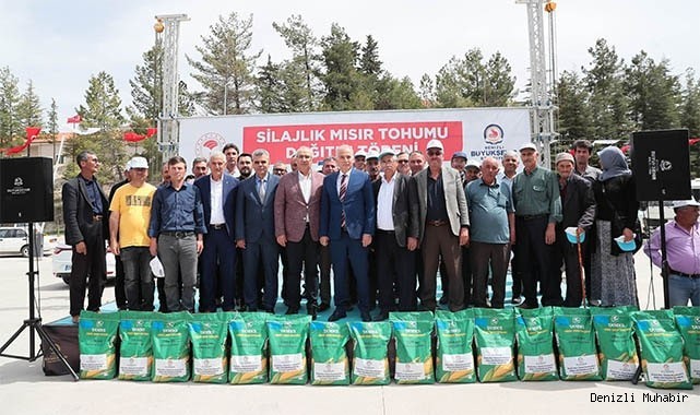 Büyükşehir üretici desteklerinde hız kesmiyor