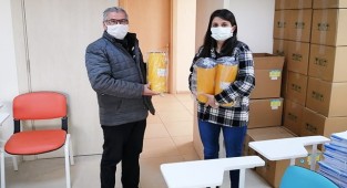 Çamelili çiftçilere zararlılara karşı tuzak desteği