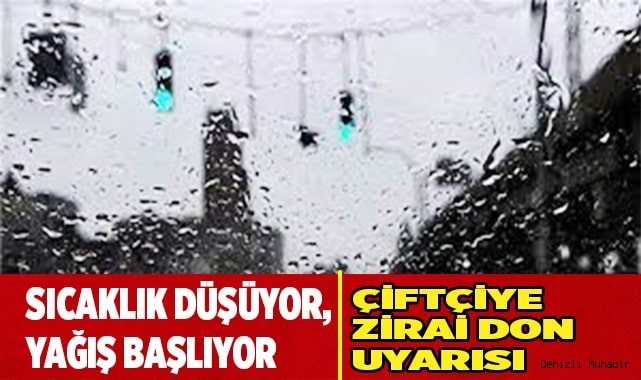 Çiftçiye zirai don uyarısı
