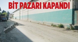 Denizli Bit Pazarı kapatıldı