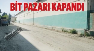 Denizli Bit Pazarı kapatıldı
