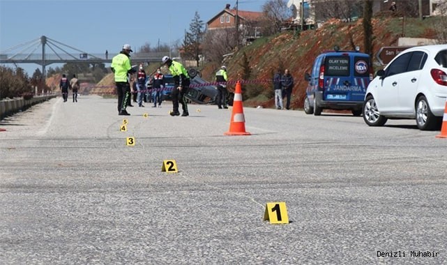Denizli'de son 1 haftada 108 trafik kazası meydana geldi
