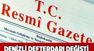 Denizli defterdarı değişti
