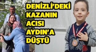 Denizli'deki kazanın acısı Aydın'a düştü