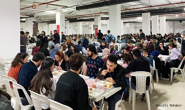 Denizli OSB geleneksel iftar programlarına devam ediyor