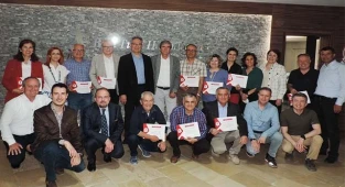Denizli Tabip Odasında görev değişimi yapıldı.