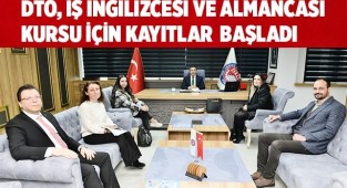 DTO, İŞ İNGİLİZCESİ VE ALMANCASI KURSU İÇİN KAYITLARI ALMAYA BAŞLADI