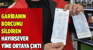 Bu kez elektrik faturalarını ödedi