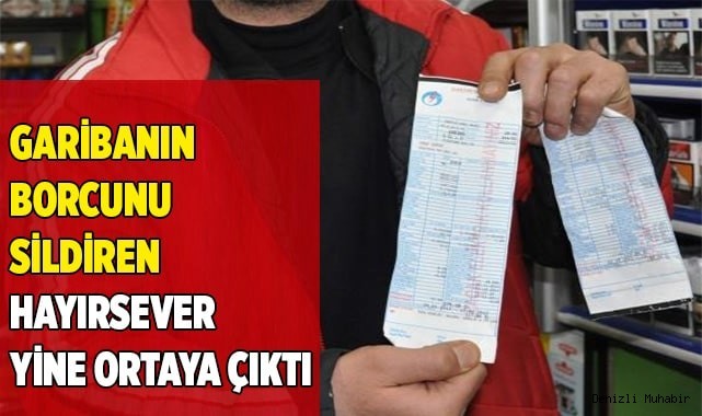 Bu kez elektrik faturalarını ödedi