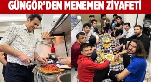 Güngör’den Menemen ziyafeti