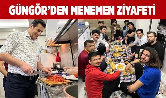 Güngör’den Menemen ziyafeti
