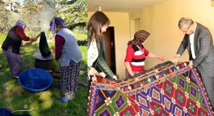 Halı ve kilim desenleri unutulmayacak