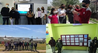 Hem İngilizceyi, hem de çevreyi korumayı öğrendiler