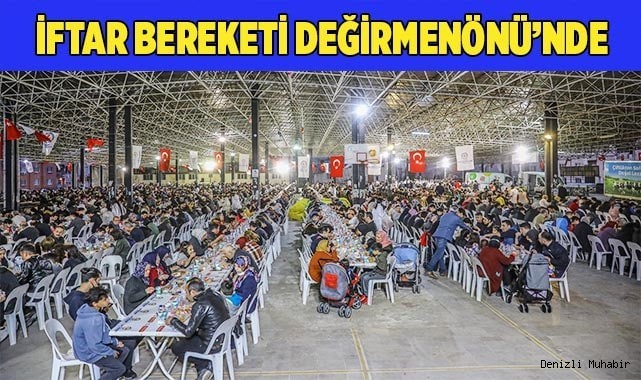 İftar bereketi Değirmenönü’nde