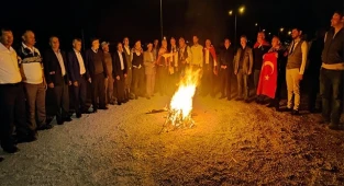 İlk çoban ateşi Acıpayam’da yakıldı