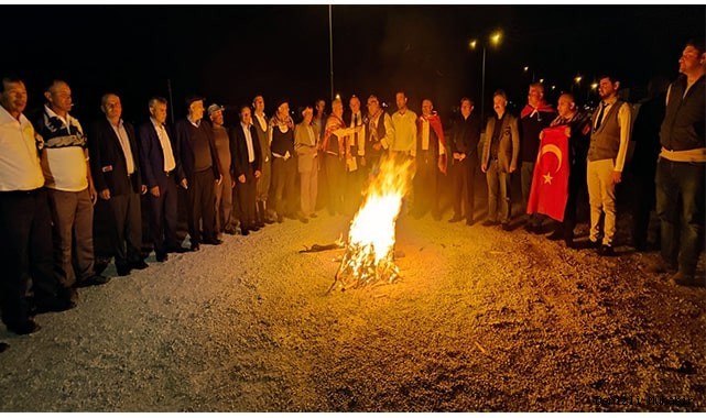 İlk çoban ateşi Acıpayam’da yakıldı