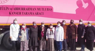 Kanser tarama tırında yüzlerce kişiye teşhis konuldu