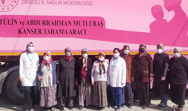 Kanser tarama tırında yüzlerce kişiye teşhis konuldu
